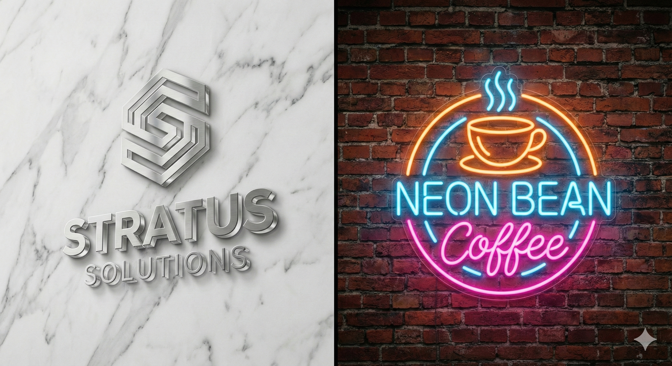3D Acrylic Signage vs LED Neon Signage comparison