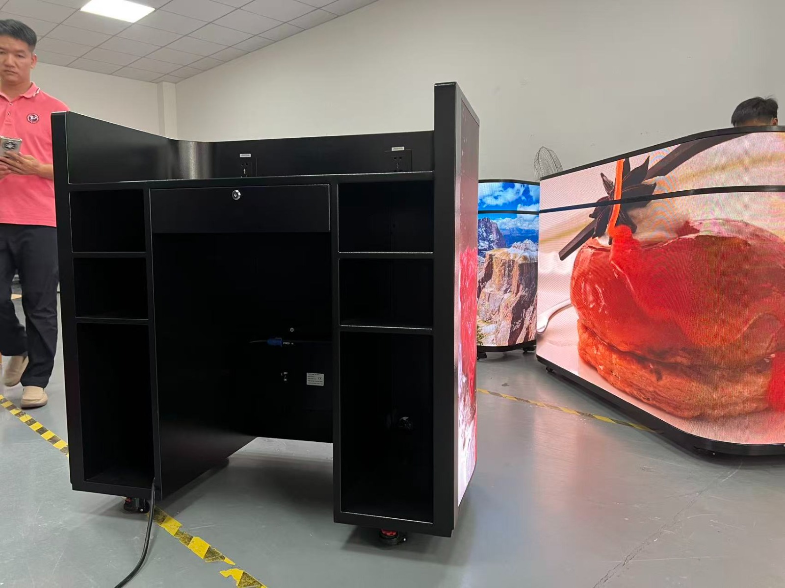 LED Bar Counter Storage