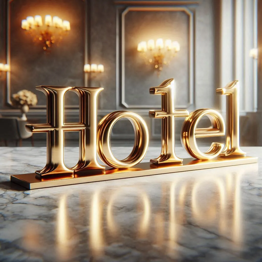 Brass Letters